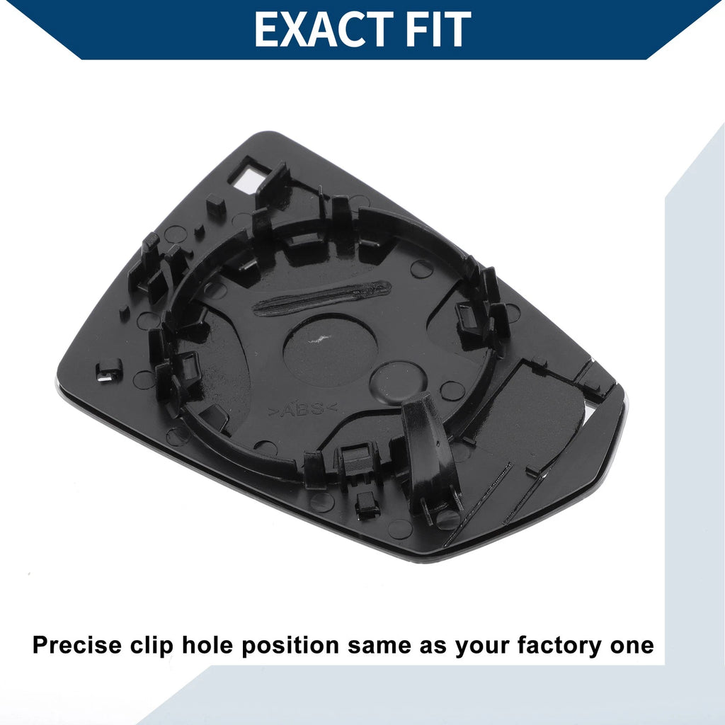Left Side Mirror Glass Replacement for Volkswagen Polo (2017–2023)