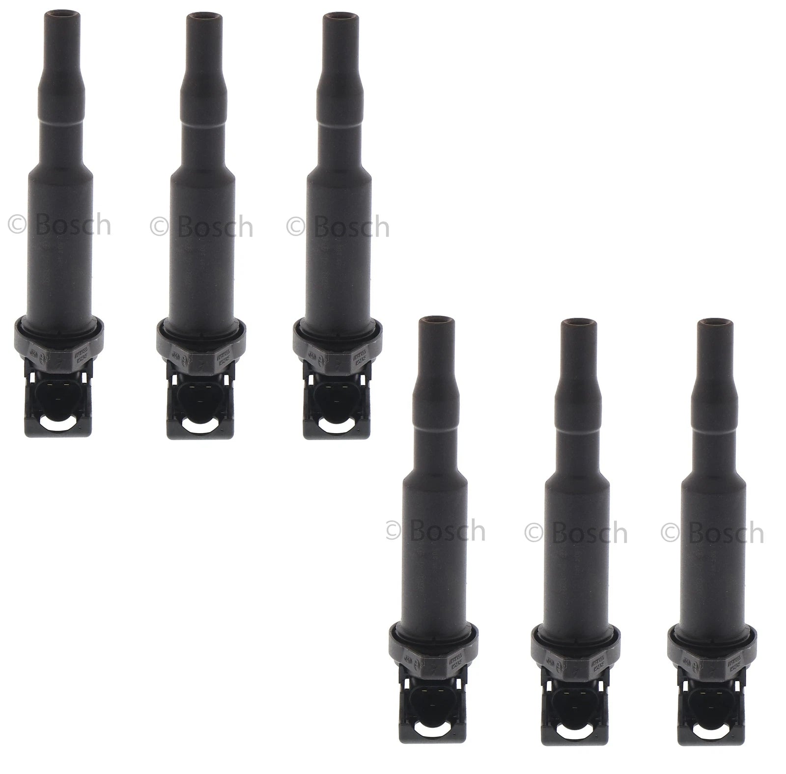Set of 6 Bosch Direct Ignition Coils for BMW E39 E46 E83 (1997–2006)