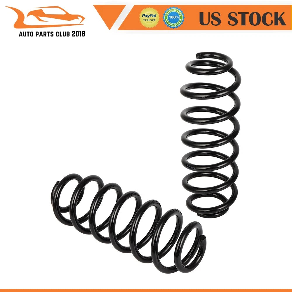 Set of 2 Rear Coil Springs for Volkswagen Tiguan (2017–2018) & Passat (2006–2019)