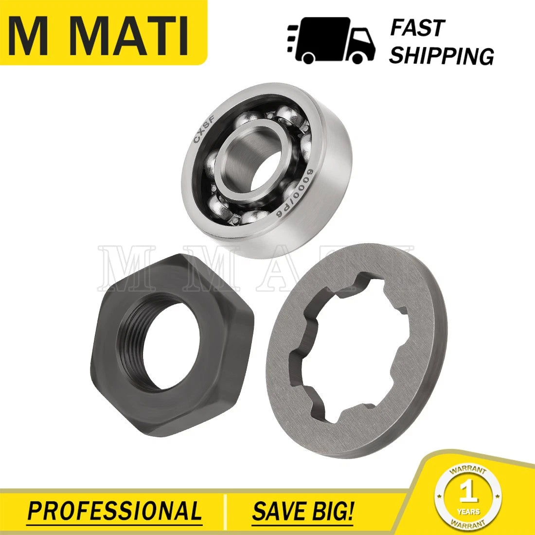 Heavy Duty Clutch Assembly with Gasket for Yamaha Big Bear 350 (1987–1998)