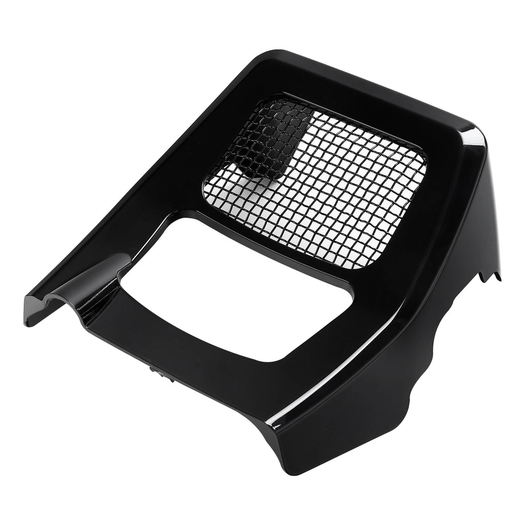 Black Fairing Spoilers Radiator Cover for Harley Road King Glide (2017–2022)