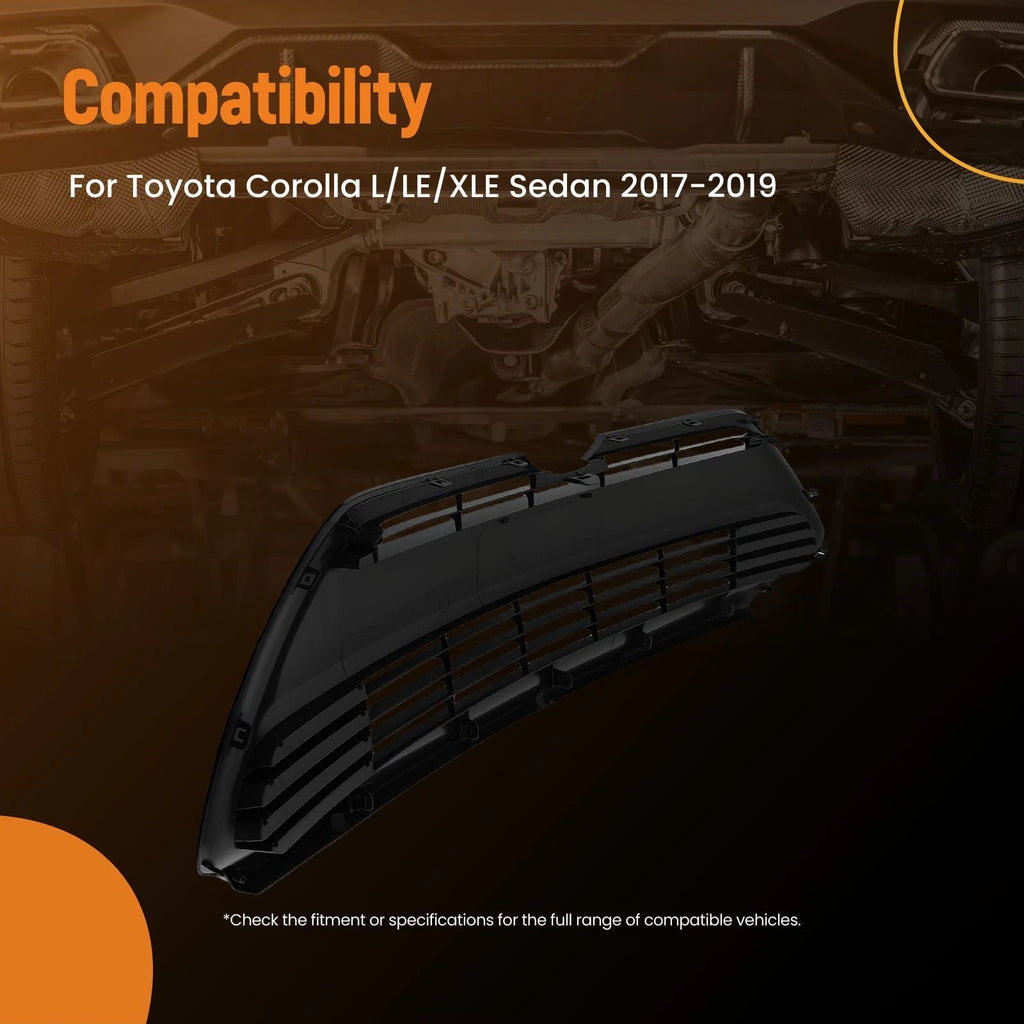 Lower Bumper Grille for Toyota Corolla (2017-2019)