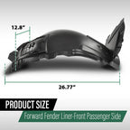 Fender Liner for Mercedes ML350, GLE350, GLE43 AMG (2012–2019) Front Right