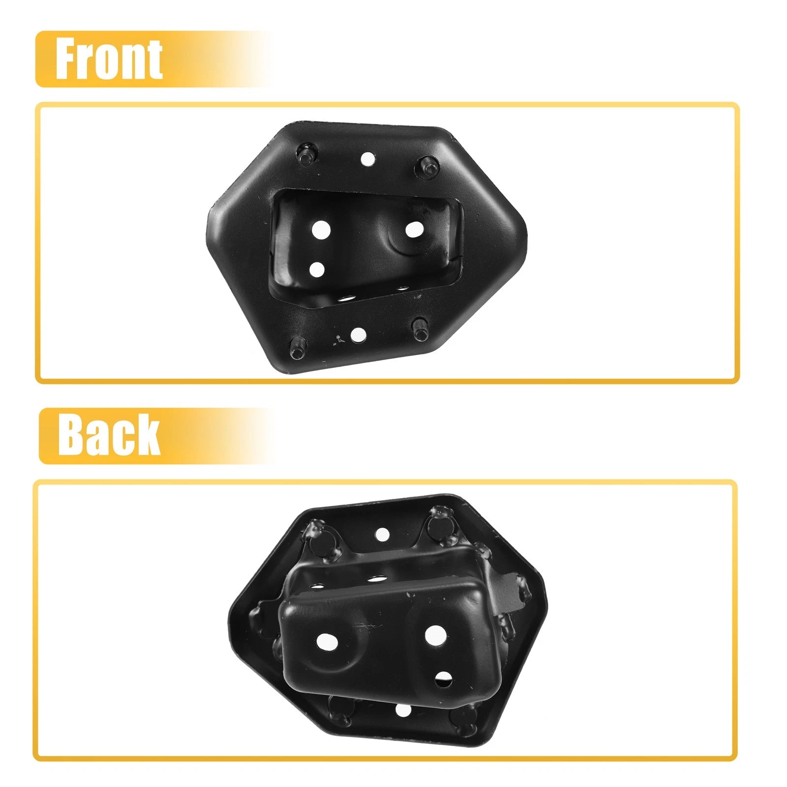 1 Pcs Front Right Bumper Bracket for Nissan Versa (2013–2019)
