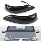 2X LED Side Wing Dynamic Rearview Mirror Turn Signal Light for Benz A Class (2004–2012)