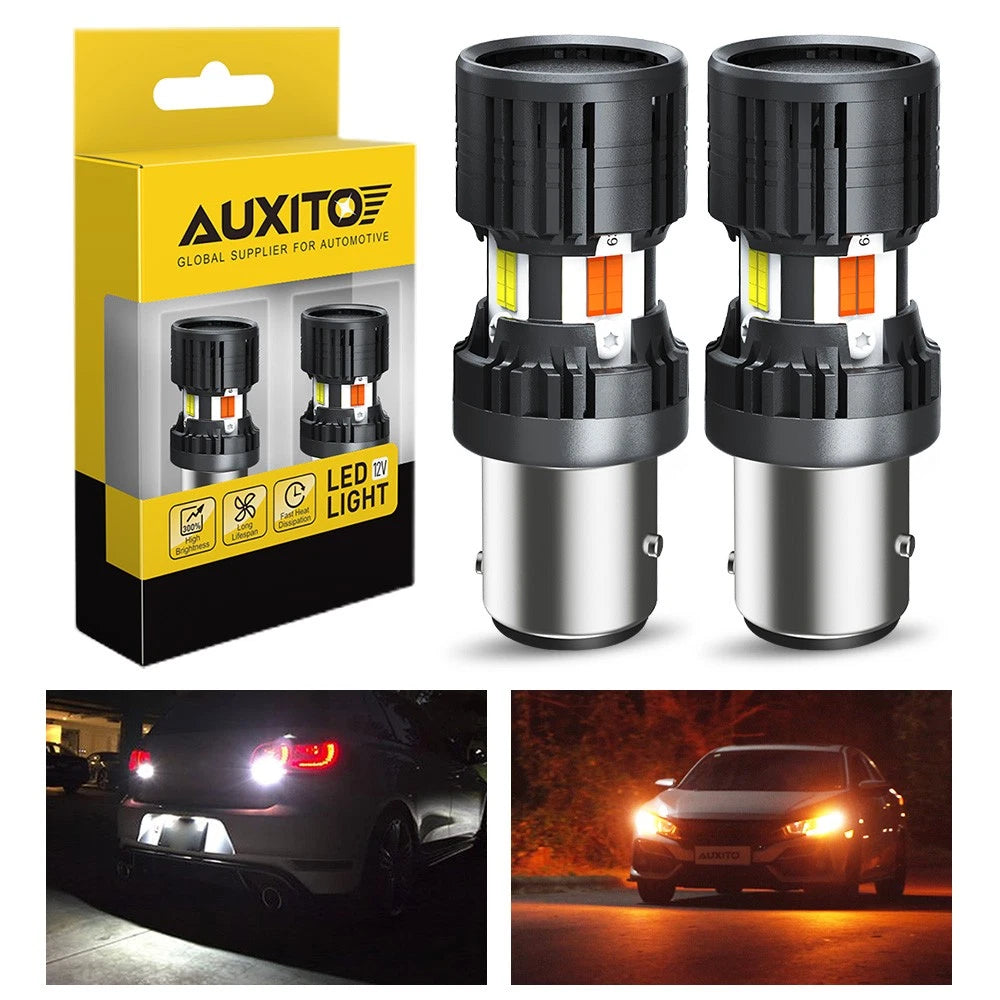 2X Switchback LED Turn Signal Light Bulb