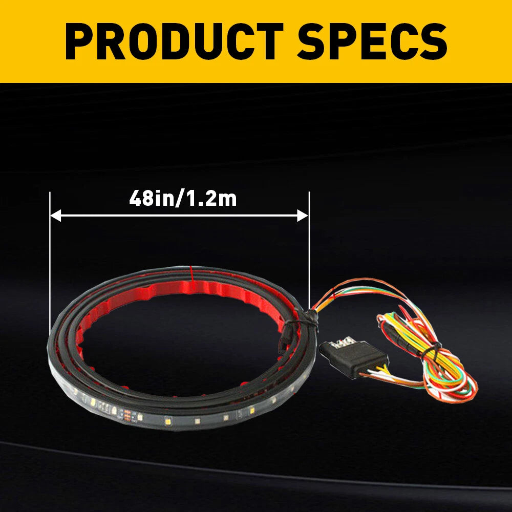 48" LED Tailgate Bar Light for Chevy Ford Dodge (All Years)