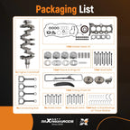 Engine Rebuild Overhaul Kit for Hyundai Tucson Kia Soul Sportage (2012–2019)