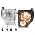 Halogen Headlight Set with Fog Light for Jeep Liberty (2008–2012)