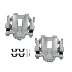Rear Brake Caliper Pair with Bracket for Infiniti Q50 Q60 Q70 (2014-2018)