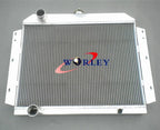 Aluminum Radiator + Fan for International Scout V8 (1966-1969)