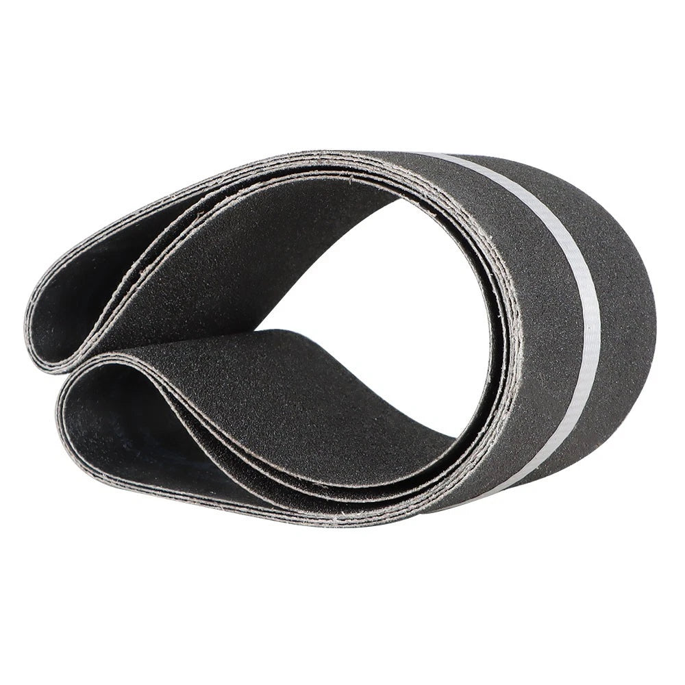 3 Pack 36 Inch 80 Grit Sanding Belts for Automotive Use