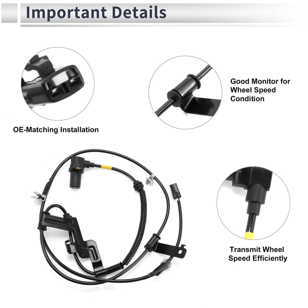 ABS Wheel Speed Sensor No. 956702F000 for KIA Spectra (2004–2009)
