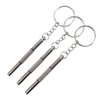 Eyeglass Repair Tool Set with Cross & Flat Head Screwdrivers