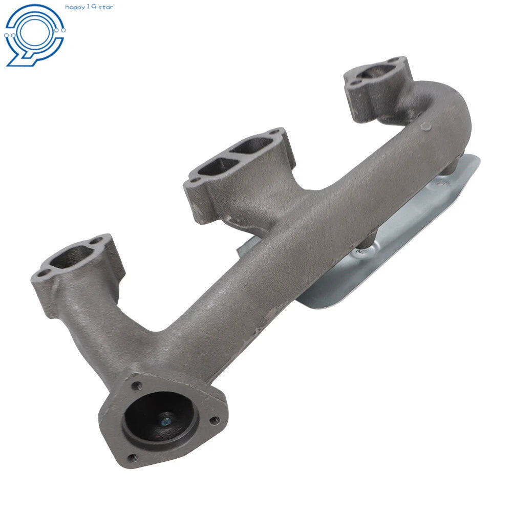 Pair of Exhaust Manifolds with Heat Shield for Chevrolet GMC C1500 K1500 (1988–1995)