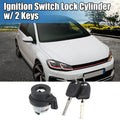 Ignition Switch Steering Lock Cylinder w/ Key for Volkswagen Audi (2000–2023)