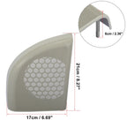 Pair Speaker Cover Trim Grille Gray A20372703889051 for Mercedes-Benz 