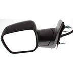 Power Mirror for Ford E-350, E-150, E-250 (2009–2013) Left Textured Black