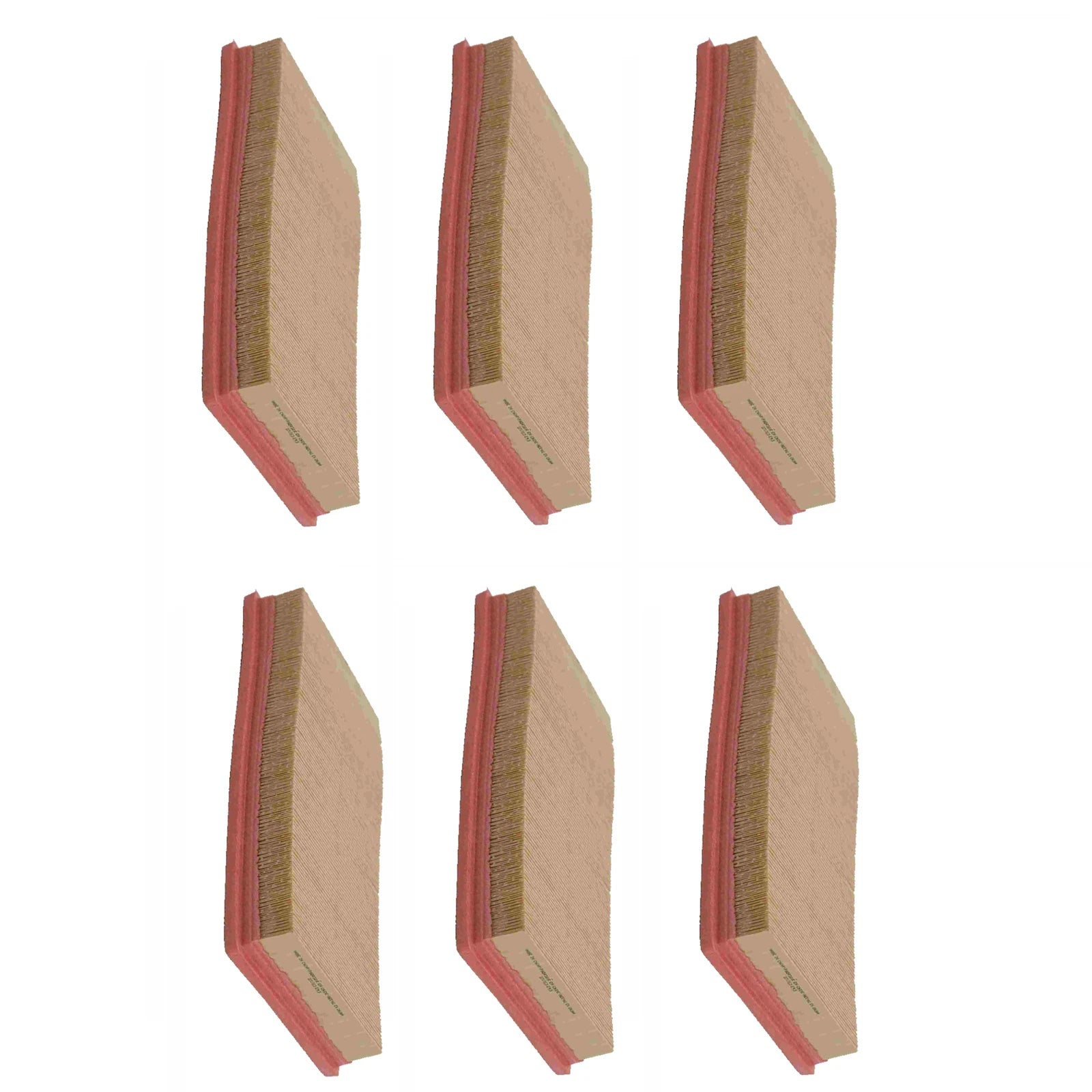 Set of 6 Wix 46117 Air Filters for
