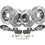 Brake Disc Rotor and Pad Kit for Honda CR-V, RDX (2007–2012)