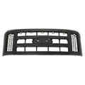 Replacement Black Textured Plastic Front Grille (See compatibility Chart)