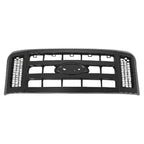 Replacement Black Textured Plastic Front Grille (See compatibility Chart)
