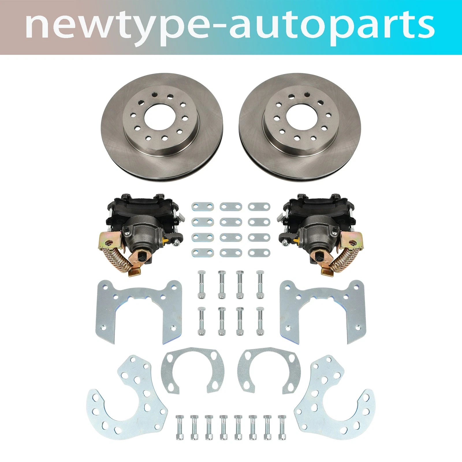 Bolt-On Rear Disc Brake Kit for Ford 9 Inch (Fits )