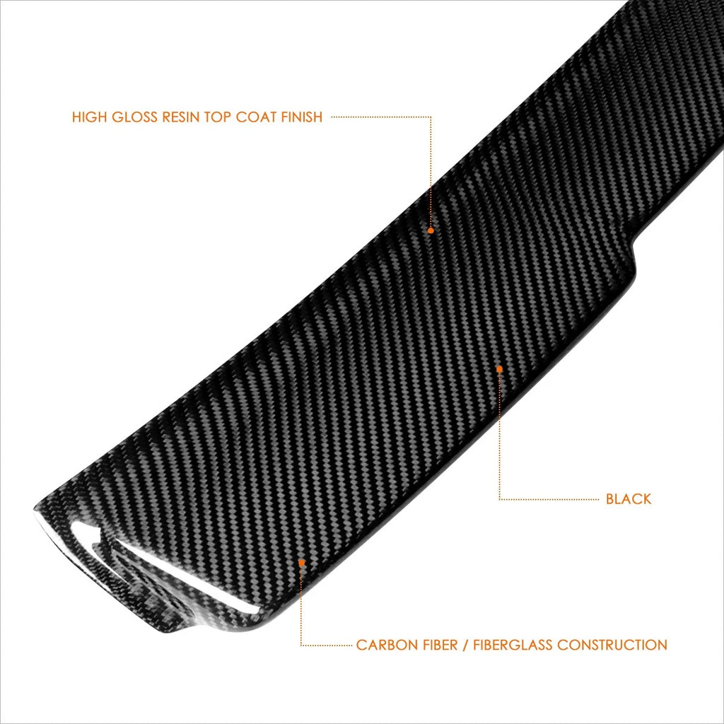Carbon Fiber Rear Window Spoiler for Chevy Camaro Coupe (2016–2018)