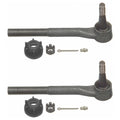 2X Moog Front Outer Steering Tie Rod End Kit for C1500 Express 2500 K3500 (1996–2002)