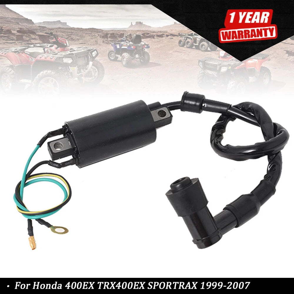 Ignition Coil for Honda 400EX TRX400EX Sportrax (1999–2007) ATV