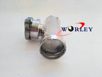 32mm Aluminum Inline Radiator Hose Pipe Filler Neck & 1.1 BAR Cap for Car