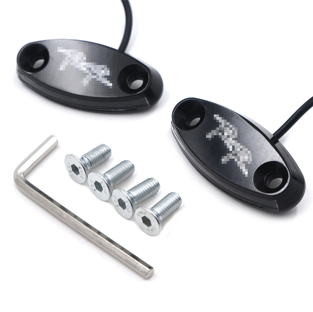 LED Signal Mirror Block Off Base Plate for Honda CBR 600RR (2003–2011), CBR 1000R (2004–2007)