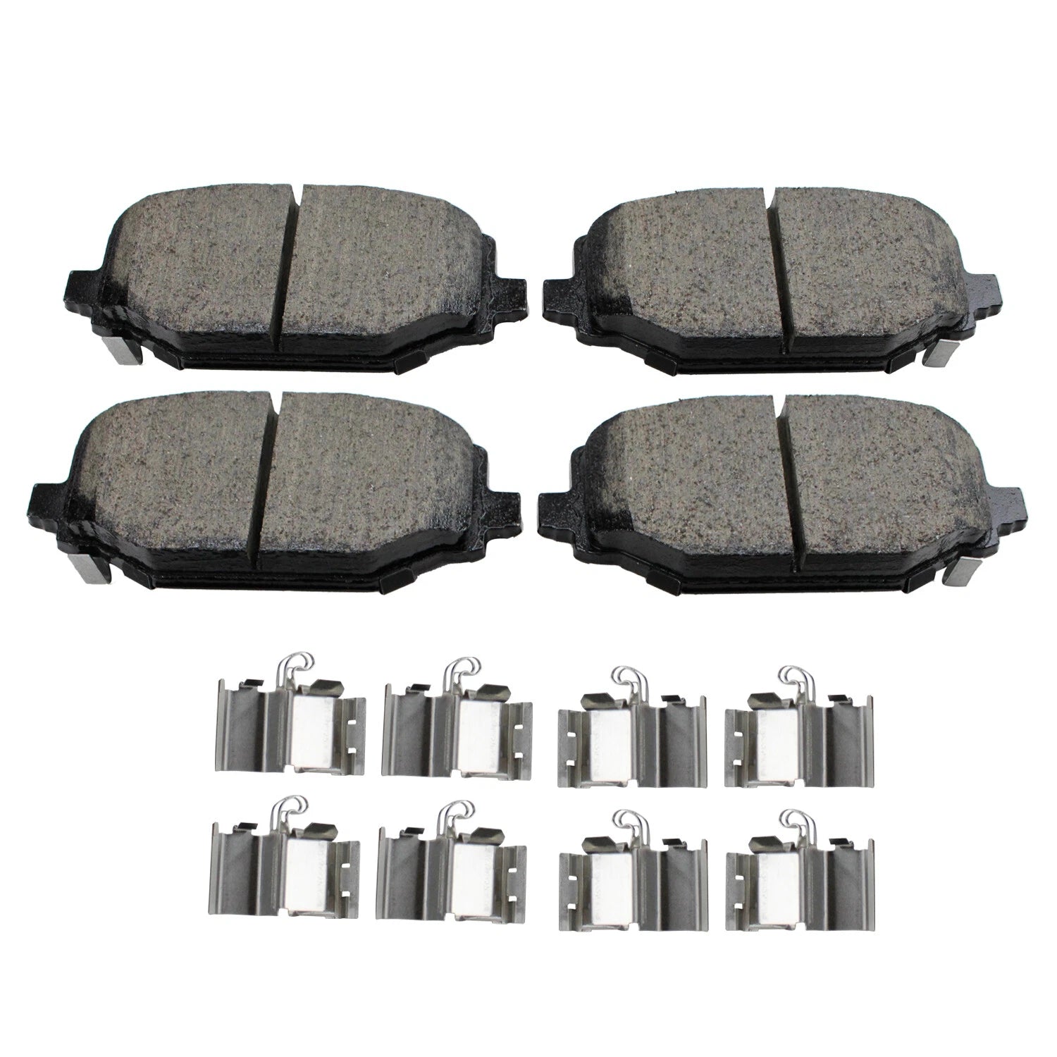 Set of 4 Akebono ProACT Rear Ceramic Disc Brake Pads for Chrysler Dodge Ram Volkswagen