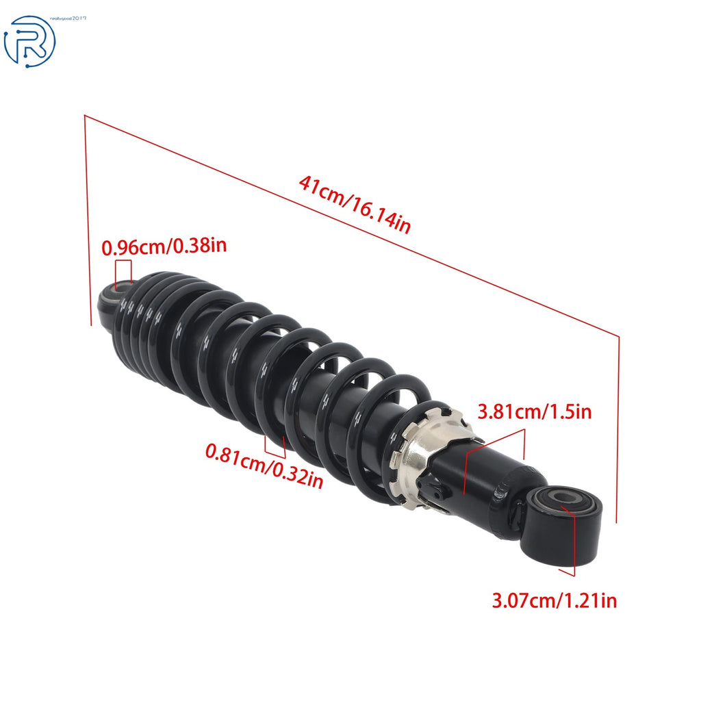 Set of 2 Front Coil-Over Shocks for Suzuki King Quad 750 (2008-2017)