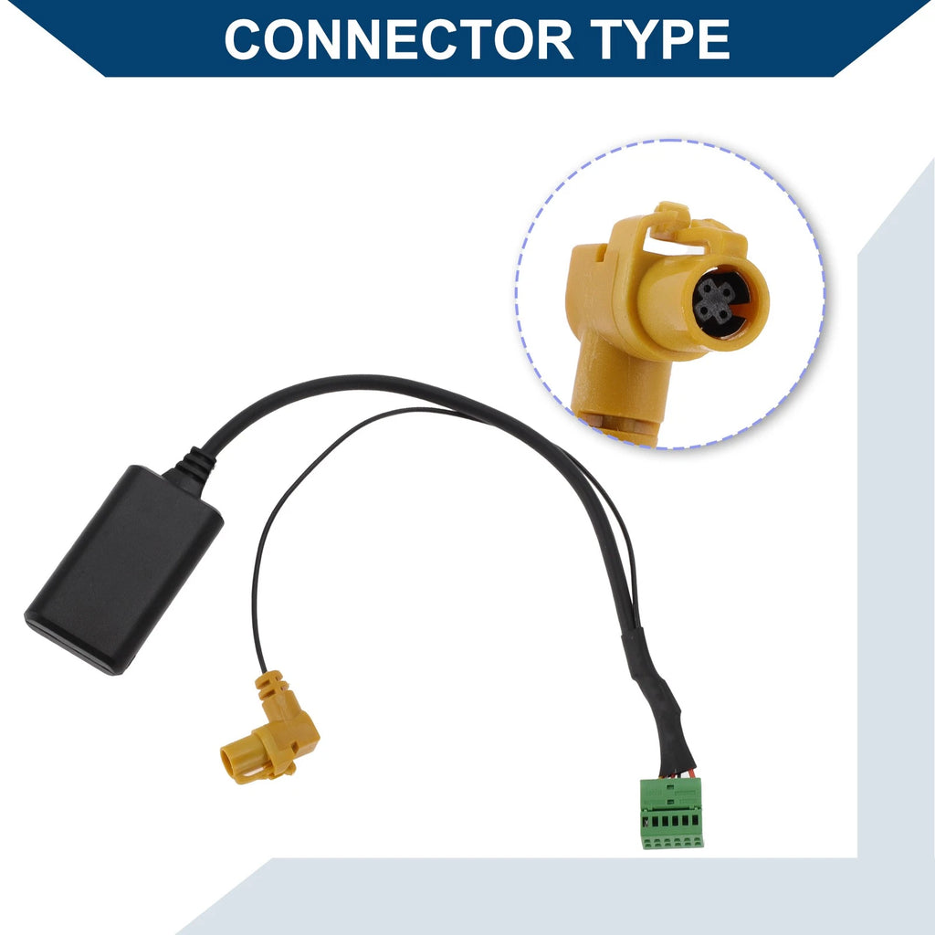 Bluetooth AUX Adapter Stereo Radio Harness for Audi 