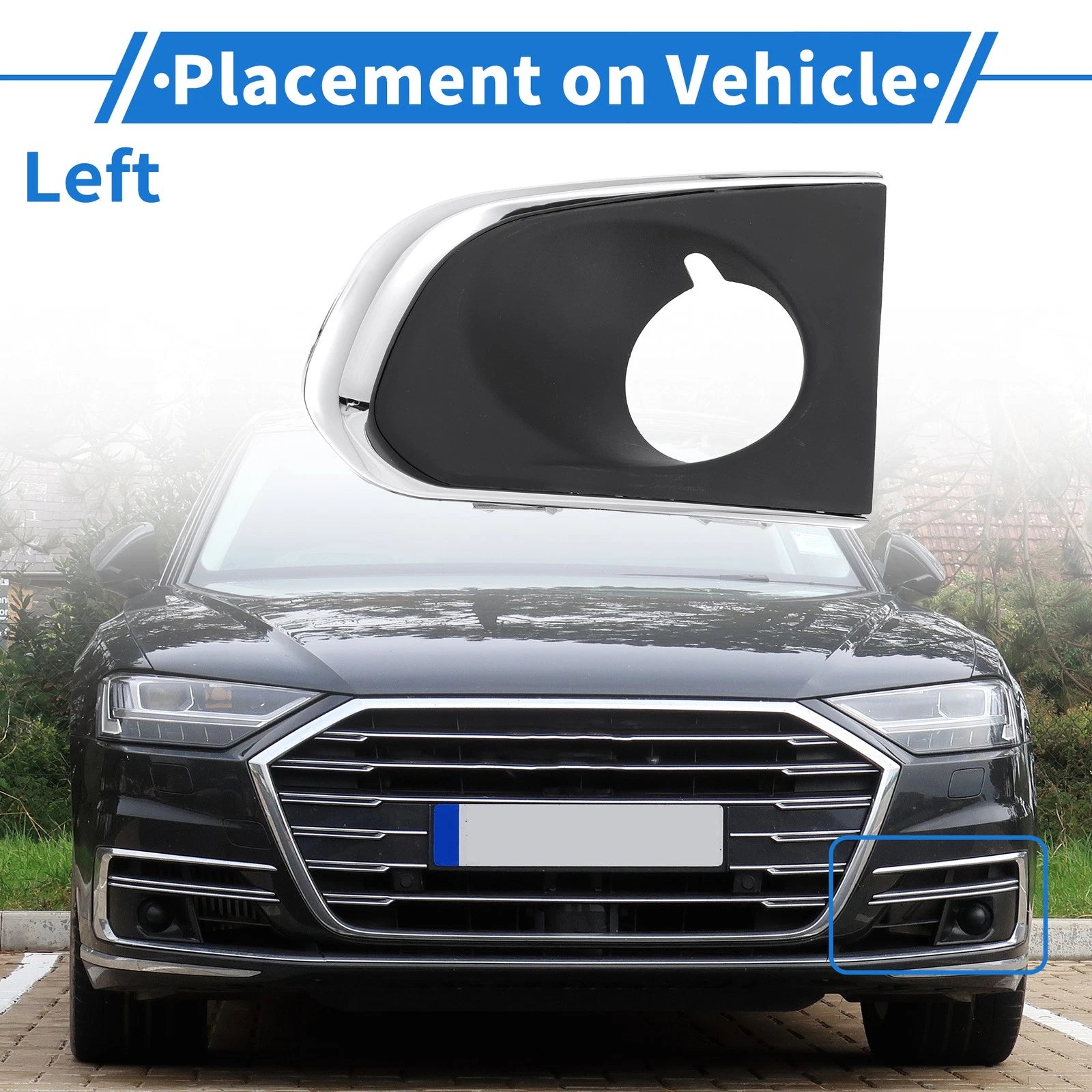 1 Pc Fog Light Grill for Chevrolet Trax (2013–2016) No. 95095471