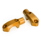 CNC Master Cylinder Clamp with 10mm Mirror Mount for 22mm Handlebar