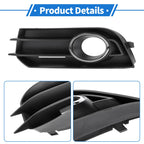 1pc Fog Light Grill for Audi A1 (2010–2015) No. 8X0807681A ABS
