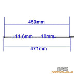 LED Switchback DRL Tube Light Strip for Universal Cars
