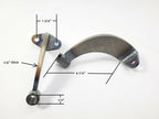 Drilled Headlight Stands Mount Pair for Hot Rods (Custom Steel Frame)