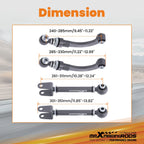 Adjustable Rear Toe Trailing Camber Control Arms Kit for Ford Mustang (2015–2023)