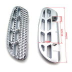 2PC Leaf Dominator Passenger Footboard Knob for Harley Road (1993–2008)