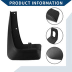 Set of 4 Mud Flaps Splash Guards for BMW X5 M (Sport) (2014–2018)