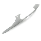 Chain Guard Cover for Kawasaki Ninja ZX14 ZX14R (2006–2015) - Standard Alu Silver