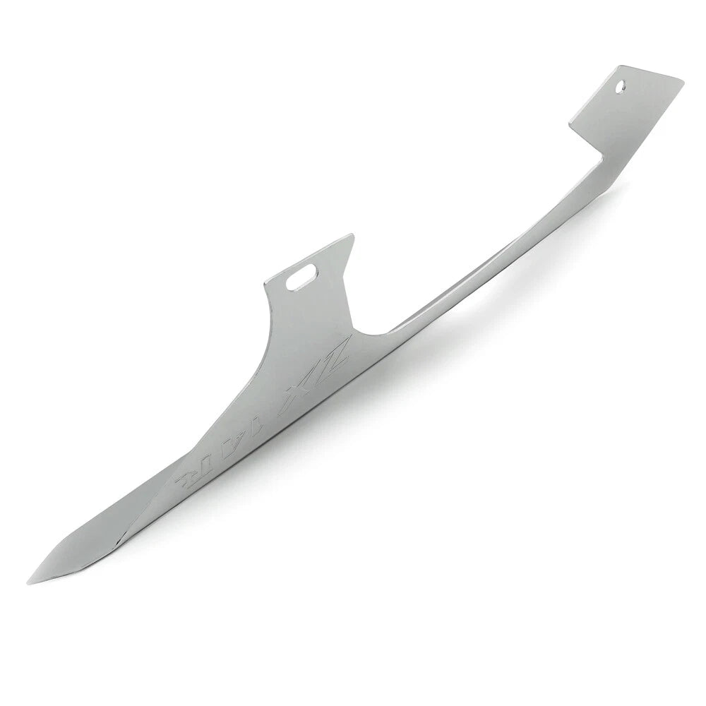 Chain Guard Cover for Kawasaki Ninja ZX14 ZX14R (2006–2015) - Standard Alu Silver