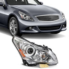 Right Headlight Assembly for Infiniti G25 G37 (2010–2012)