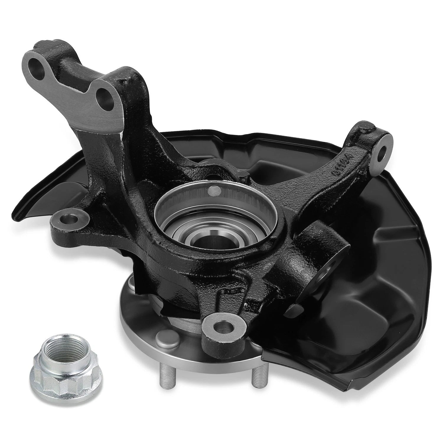 Front Right Loaded Wheel Bearing Knuckle Assembly for Toyota Sienna (2004–2010)