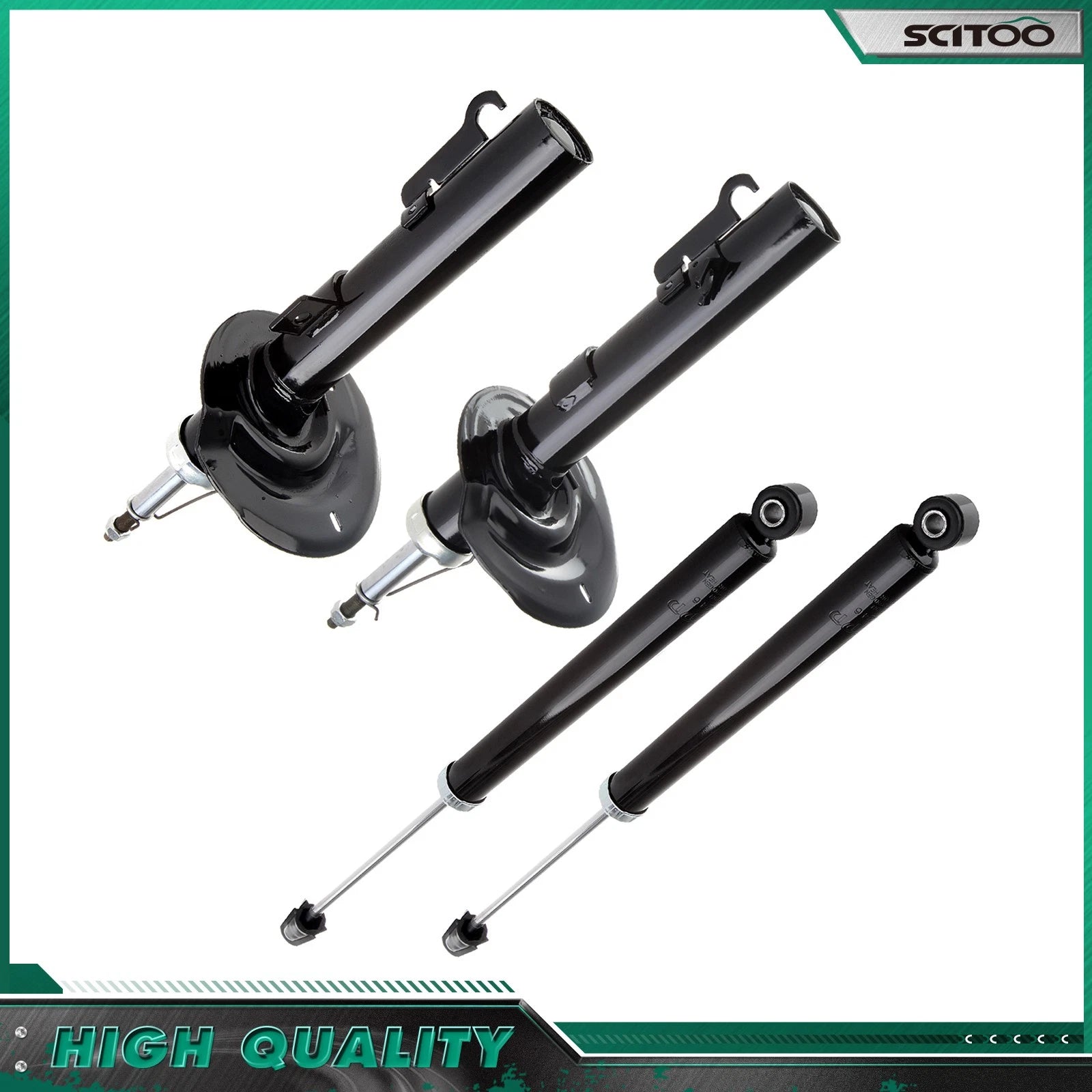 Front Rear Shocks Struts for Ford Focus (2006–2011)