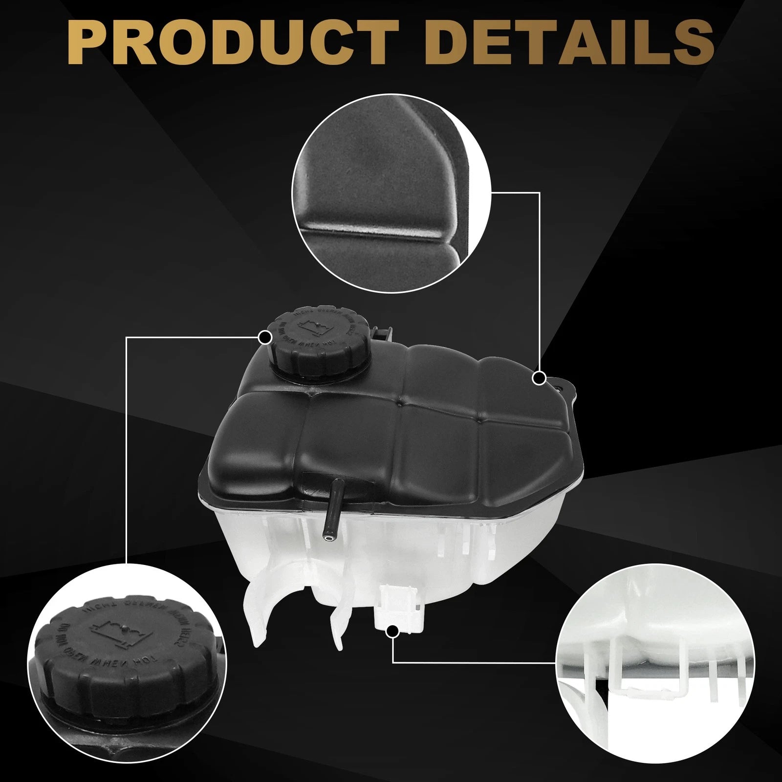 Coolant Expansion Tank for Mercedes Benz C32 C320 C230 C240 C280