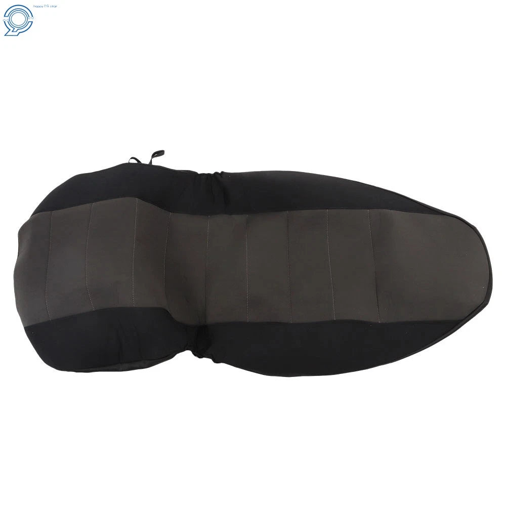 Set of 2 High Back Car Seat Covers for Ford Ranger (1998–2003) Black/Charcoal
